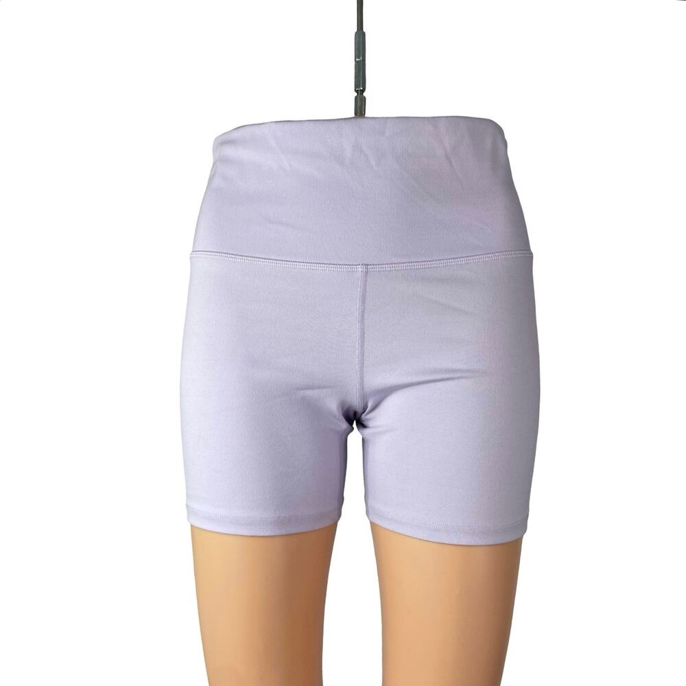 All in Motion Purple Lilac Yoga Running Workout Athletic Biker Shorts Size M